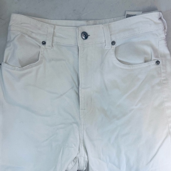 Divided H&M White Wide Leg Flare Jeans - Picture 2 of 5